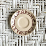 Vintage ranch brand saucer plate