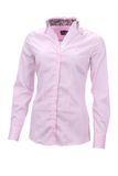 Solid light pink Fior Da Liso show shirt