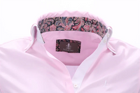 Solid light pink Fior Da Liso show shirt