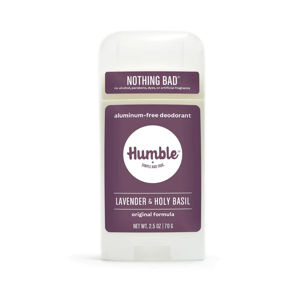 Lavender & Holy Basil aluminum free deodorant