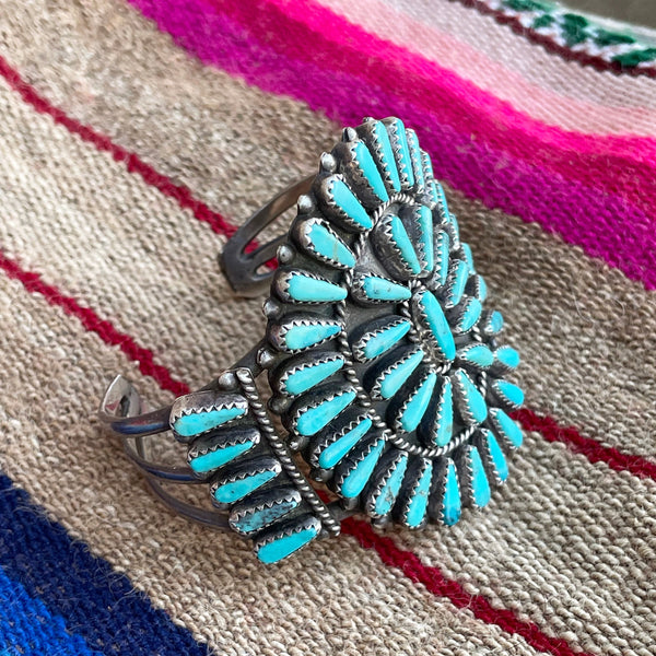Zuni Turquoise Bracelet - Native American Bracelets, Zuni Jewelry