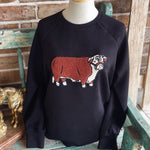 Hereford patch sweatshirt