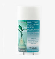 Nighttime cleansing detox deodorant