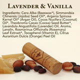 Lavendar Vanilla Bee Bella lip balm