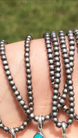 Sterling silver adjustable bead chains