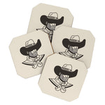 Cowboy coaster set